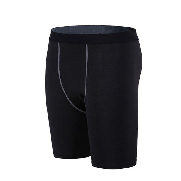Outdoor Sports Tights Men's Fitness Yoga Pants Quick-drying Compression Shorts