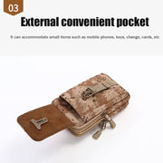 1 PC Mobile Phone Case Military Waist Bag Camo Waterproof Nylon