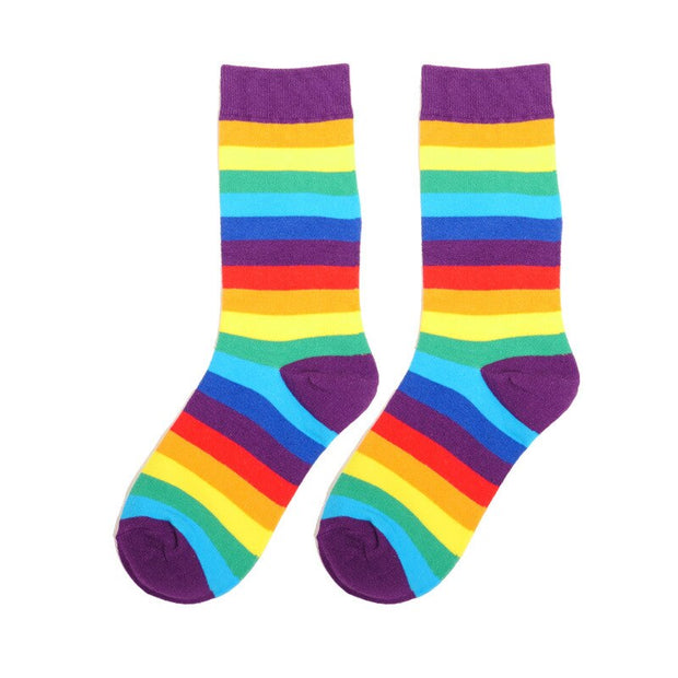 Socks Harajuku Breathable Ins Tide Korean Middle Tube Net Red Street