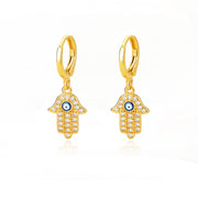 Heart Earrings For Women Girl Stainless Steel Vintage Love Heart