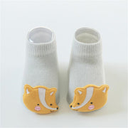Baby Cotton Socks Cartoon Animal Newborn Socks Anti Slip Floor Socks