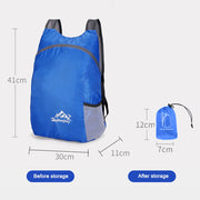 Lightweight Folding Backpack for Men Women Waterproof Foldable