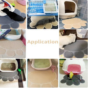 Waterproof Pet Mat High Resilience Fiber Cat Litter Layer Small Dog Bed Pads