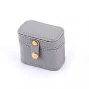 6.5*4*5.5 CM Mini Jewelry Storage Box PU Leather Portable Earring Ring Box