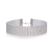 Fashion Crystal Rhinestone Choker Luxury Party Wedding Jewlery Accessories