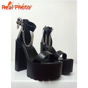 KarinLuna Dropship 2023 Summer High Quality Platform Ankle Strap
