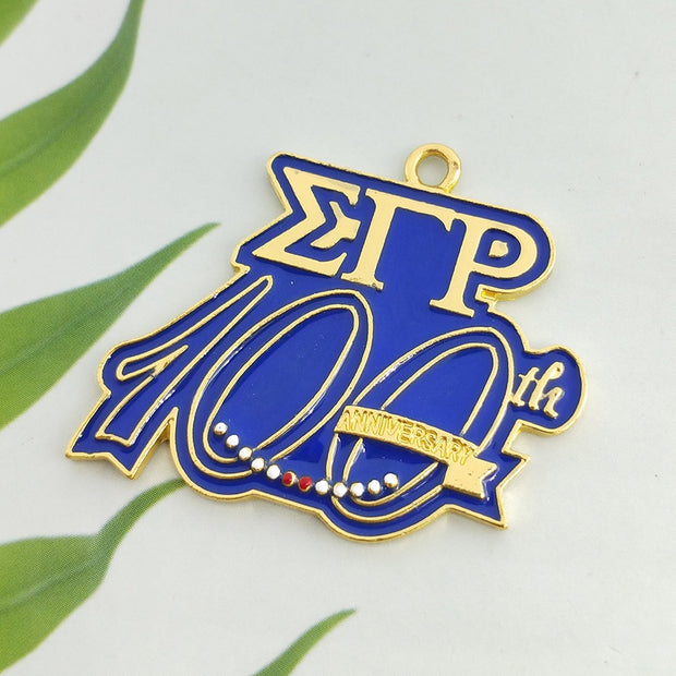 Greek Sorority Sgr Metal Brooch  Sigma Gamma Rho University Charm