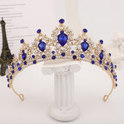 Quality Gold Colors Crystal Crown for Girls Small Tiaras Headdress Prom