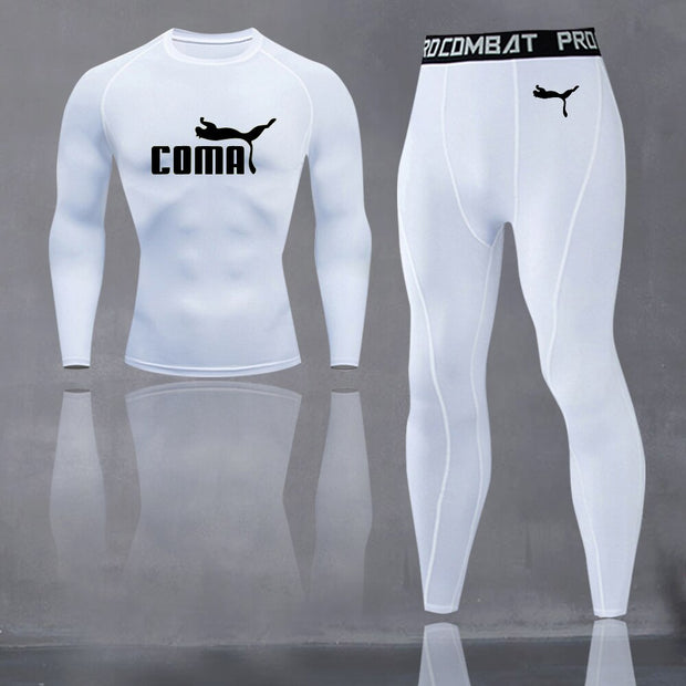 Fitness Suit Running Leggings Thermal Underwear Base Layer Activewear