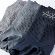 Seamless Breathable Mid Waist Traceless High Elastic Male Underpants Nylon