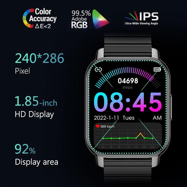 SKYWORTH SKYAL Smart Watch Men Women Smartwatch BT Call