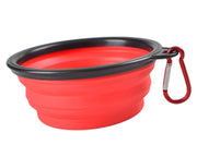 350ML/1000ML Foldable Silicone Pet Bowl Portable Puppy Food Container
