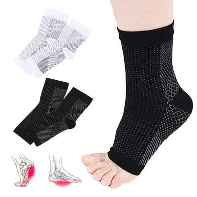 1 Pair Compression Foot Ankle Sleeve Plantar Fasciitis Anti Fatigue Men Women