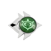 Genshin Impact Vision Luminous Pin Funny Badges for Backpack Jewellery