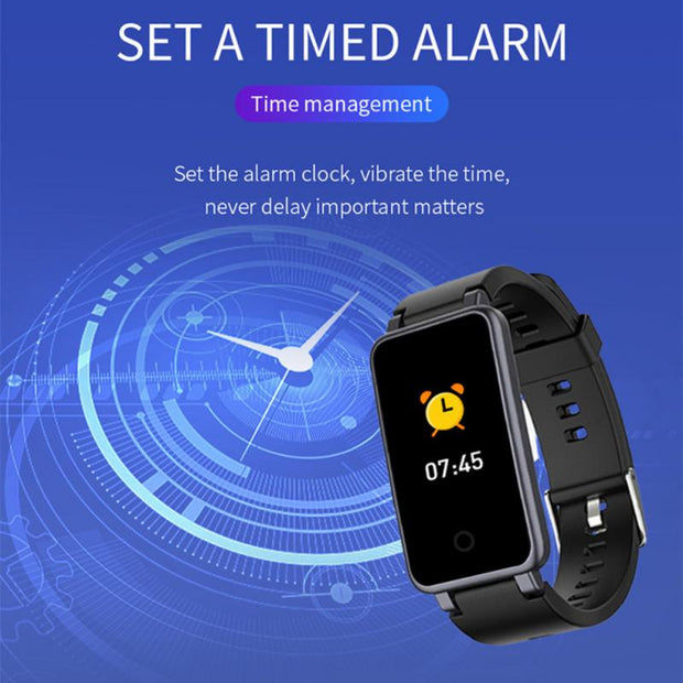 C2 Plus Men Women Sport Fitness Smartwatch Call Reminder