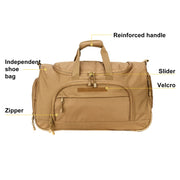 LQARMY 50L Gym Bag for Men Tactical Duffle Bag Military Travel Work Out Bags