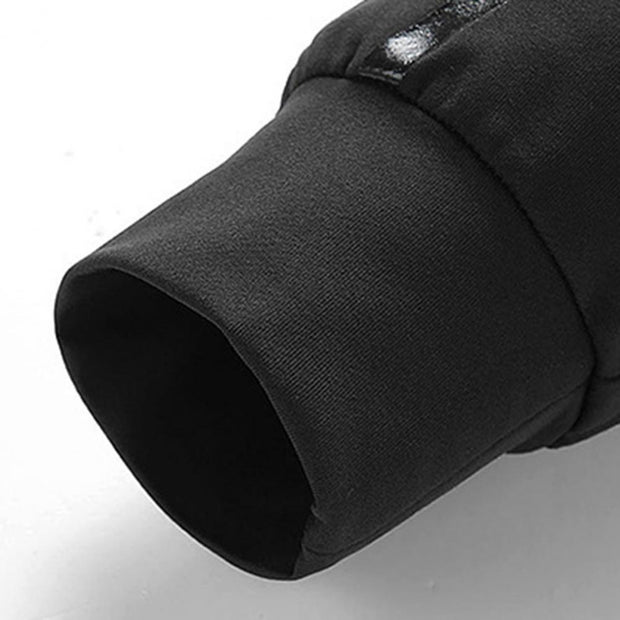 Two Piece Set Pants Activewear Drawstring Men Sportswear Zipper Coat