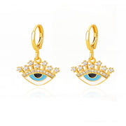 Heart Earrings For Women Girl Stainless Steel Vintage Love Heart