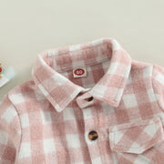 Lioraitiin 0-5Years Toddler Baby Boy Girl Autumn Shirt Long Sleeve