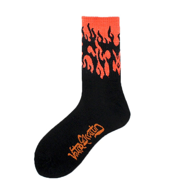 Socks Harajuku Breathable Ins Tide Korean Middle Tube Net Red Street