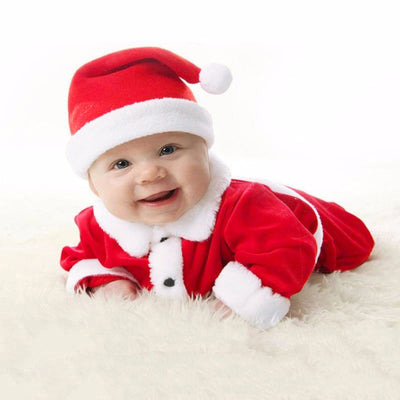 Baby Boy Dress Shirt Christmas Clothes Sets Pajamas