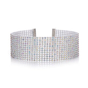 Fashion Crystal Rhinestone Choker Luxury Party Wedding Jewlery Accessories