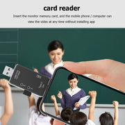 6 in 1 OTG USB 3.0 Type-C Card Reader for Secure Digital/TF Cardreaders Splitter