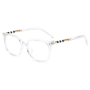 Retro Square Anti Blue Light Optical Glasses Frames for Men Women