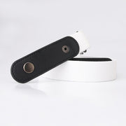 Buckle-Free Belt For Jean Pants Dresses No Buckle Stretch Elastic Waist Belt