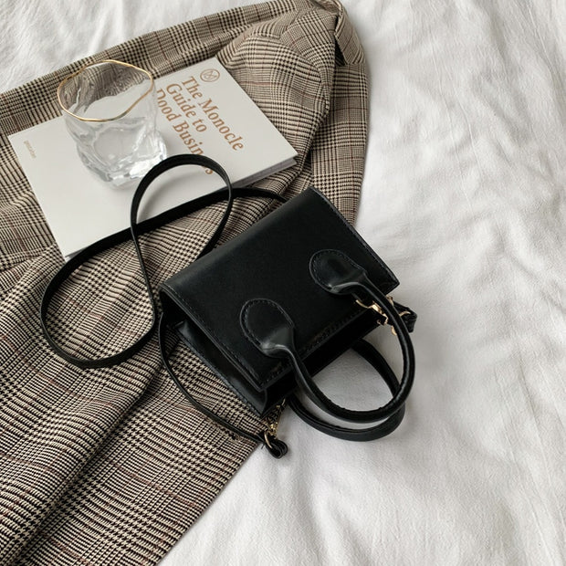 Woman Small Square Bag New Popular Retro Mini Handbag