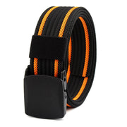 Canvas Belt With Automatic Buckle Lightweight & Smooth Nylon Belts