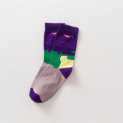 Socks Harajuku Breathable Ins Tide Korean Middle Tube Net Red Street