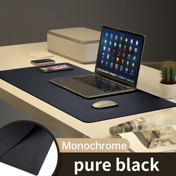 Home Office Large Mouse Pad Gamer Waterproof PU Leather Desk Mat