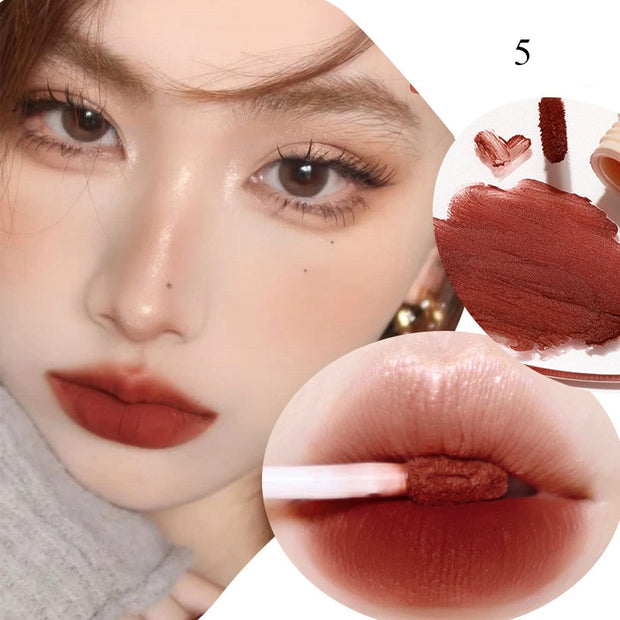 Women Makeup Velvet Lipstick New Mini Lip Gloss Capsule Lip Sticks Portable