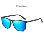 Luxury Square Vintage Polarized Sunglasses For Men Women
