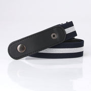 Buckle-Free Belt For Jean Pants Dresses No Buckle Stretch Elastic Waist Belt