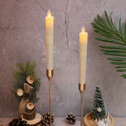 2pcs LED Candle Light Flameless Taper Candles Battery Operated Candlesticks