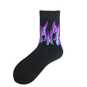 Socks Harajuku Breathable Ins Tide Korean Middle Tube Net Red Street