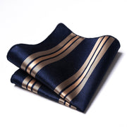 Classic 126 Many Color  Silk Pocket Square Male Brown Polka dot