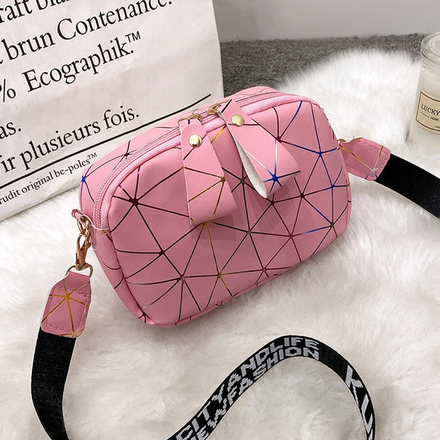 Luxury Tassel Small Messenger Bag For Women Lingge Embroidery Casual