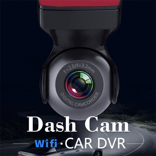 Car DVR Camera 1080P Night Dash Cam 170 Degree Wide Angle USB Video Recorder