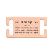 Dog ID Collar Tag Personalized Name Tags Collar for Pet Dog Supplies