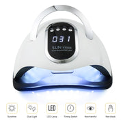 LED UV Nail Lamp Drying Nail Gel Polish Dryer With Motion Sensing
