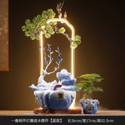 New Chinese-style Lucky and Wealth Flowing Water Ornament