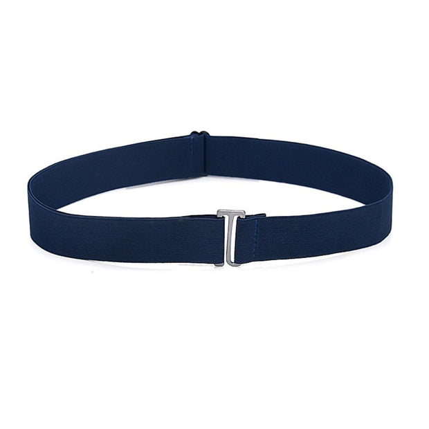 No Buckle Stretch Belt Buckless Belt Invisible Elastic Waist Belt Unise