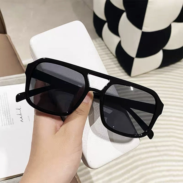 OIMG New Unisex Rectangle Vintage Sunglasses Fashion Design Retro
