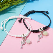 Bracelet Couple Charm Handmade Adjustable Rope Matching Friend Bracele