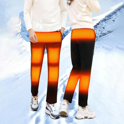 New Electric Heated Pants Men Women USB Heating Pants