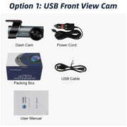 WIFI Dual Car Dash Camera Dash Cam For Car Driving Recorder Auto DVR Dashboard Camera