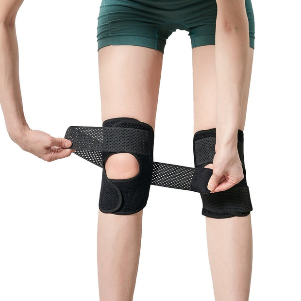 1PCS Compression Knee Brace Support Breathable Adjustable Knee Support